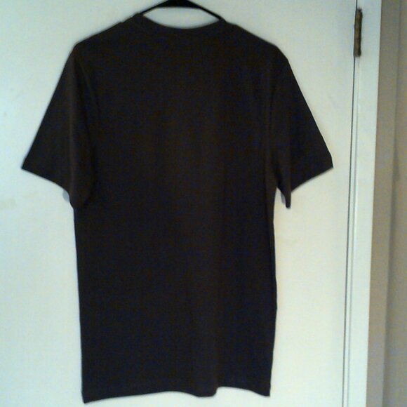 NEW NIKE SPORTSWEAR "Bulldog on Swoosh Tee" MEN'S BROWN T-SHIRT SMALL HV4139-237 - Picture 5 of 6